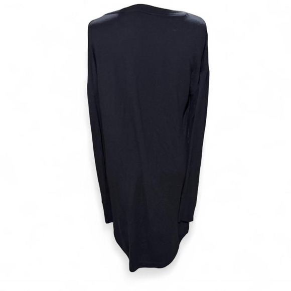 Athleta Black Long Sleeve Modal Dress – S Tall Soft Stretch Lounge Dress - Picture 4 of 8